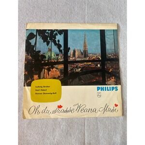 Philips Oh du suasse Weana Musi Vinyl LP 12" Black Good Viennese Folk P 14 404 L